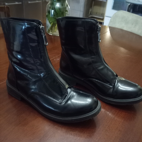 Call It Spring Black Winter Boots - Picture 2 of 6